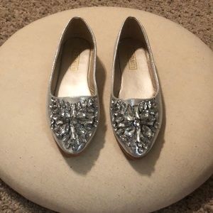 Lily Vanity bejeweled flats